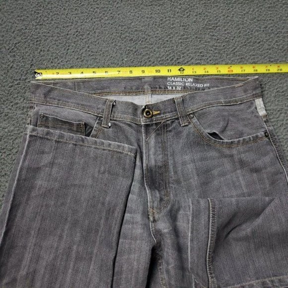 Sean John Hamilton Classic Relaxed Jeans Cotton Denim Gray Mens 36 x32 - Picture 3 of 8